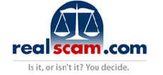 RealScam logo